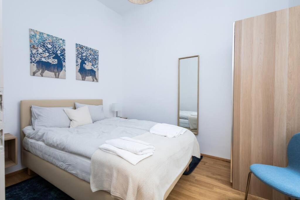 Orestaliving - Spacious 2Br On The Danube Canal Вена Экстерьер фото